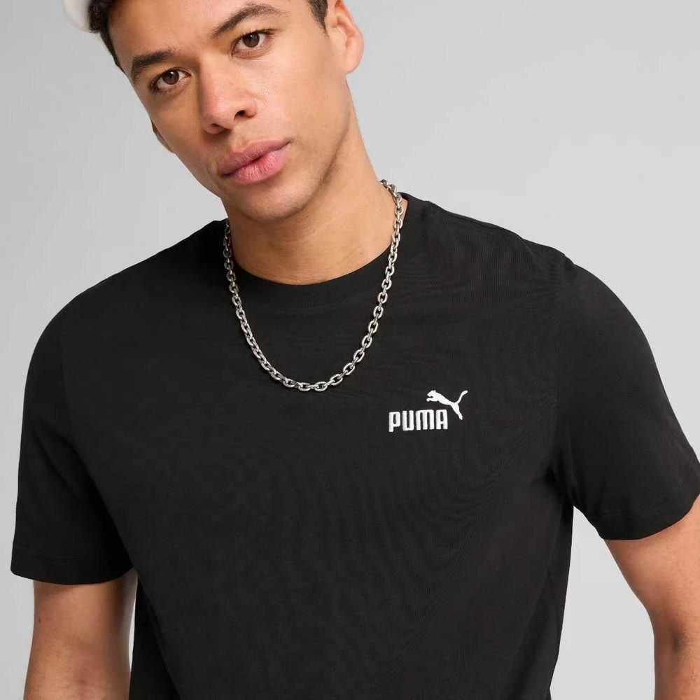 Puma Marškinėliai Vyrams Ess Small No.1 Logo Tee Juodas 682534 01