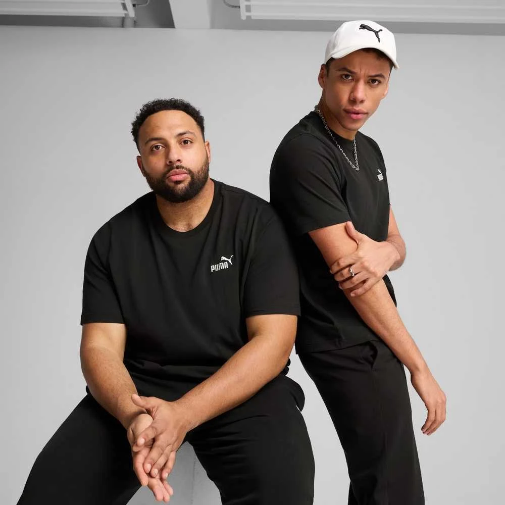 Puma Marškinėliai Vyrams Ess Small No.1 Logo Tee Juodas 682534 01