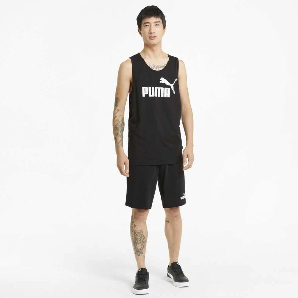 Puma Marškinėliai Vyrams Ess Tank Juodas 586670 01