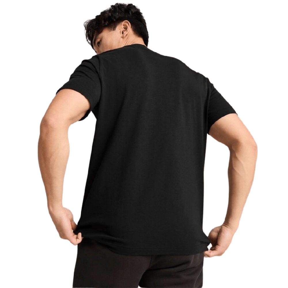 Puma Marškinėliai Vyrams Ess Tape Tee Juodas 684674 01