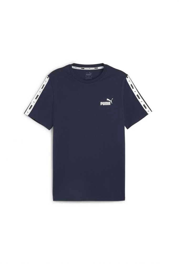Puma Marškinėliai Vyrams Ess+ Tape Tee Navy 847382 14