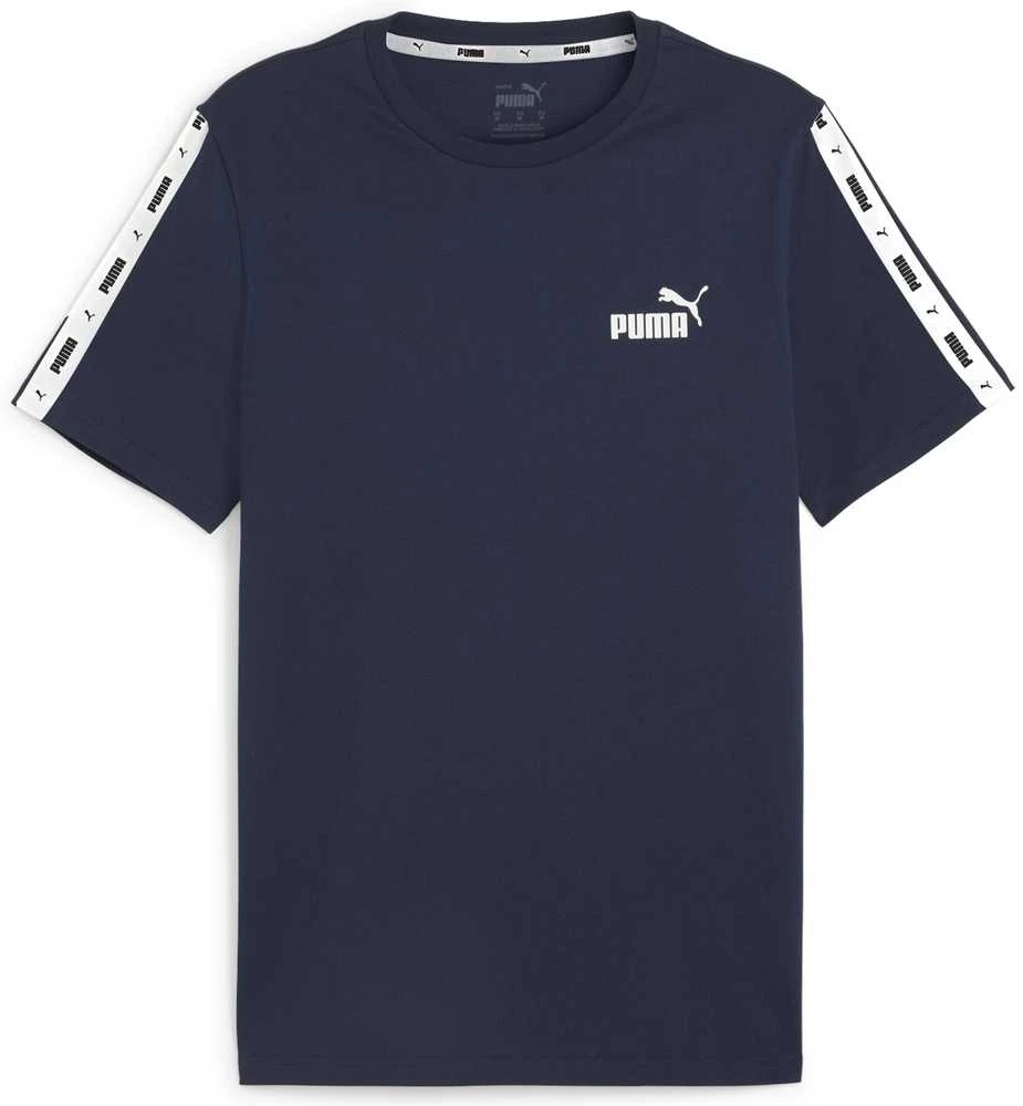 Puma Marškinėliai Vyrams Ess+ Tape Tee Navy 847382 14