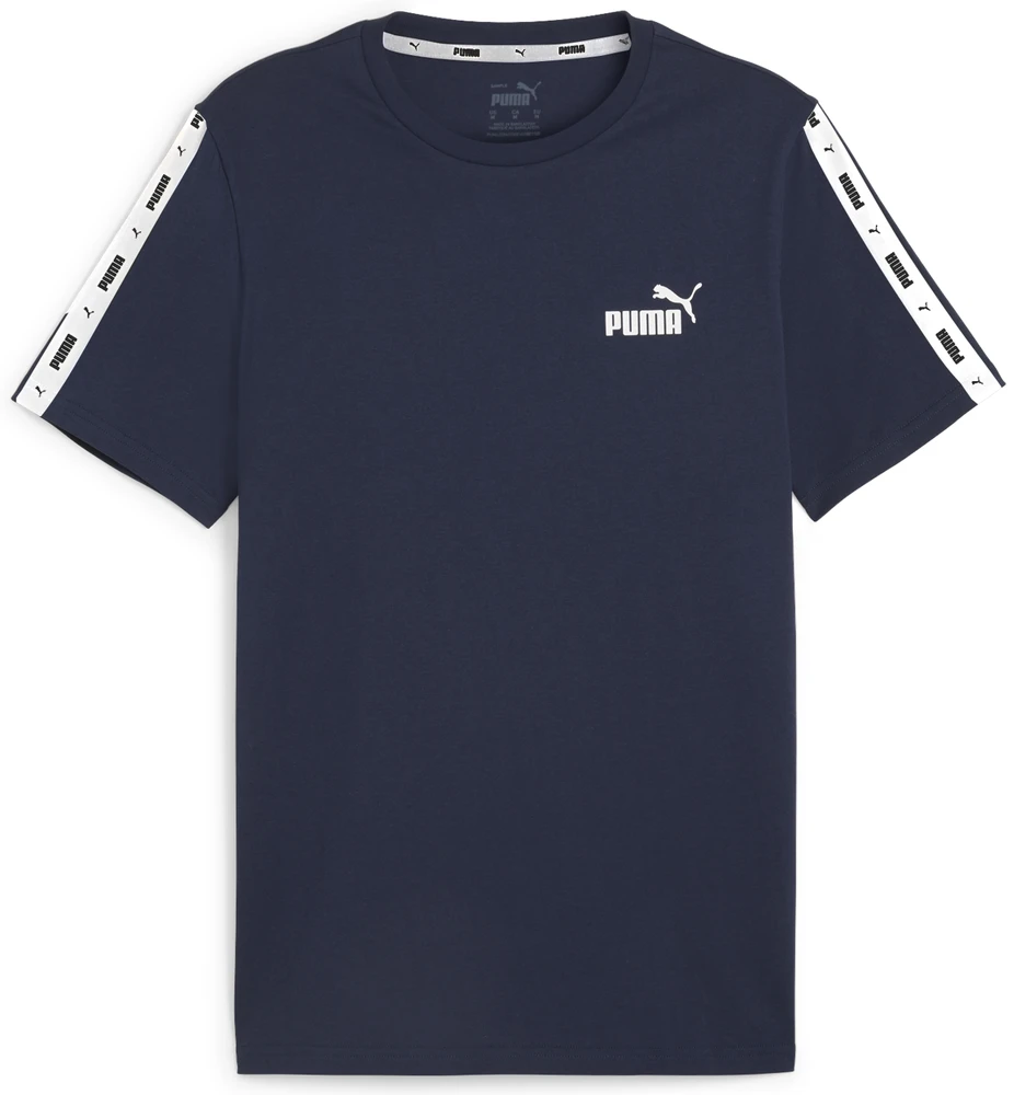 Puma Marškinėliai Vyrams Ess+ Tape Tee Navy 847382 14