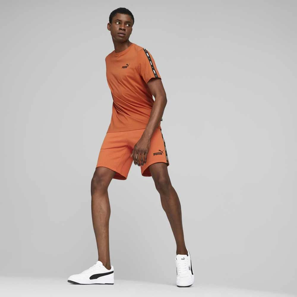 Puma Marškinėliai Vyrams Ess+ Tape Tee Oranžinis 847382 94