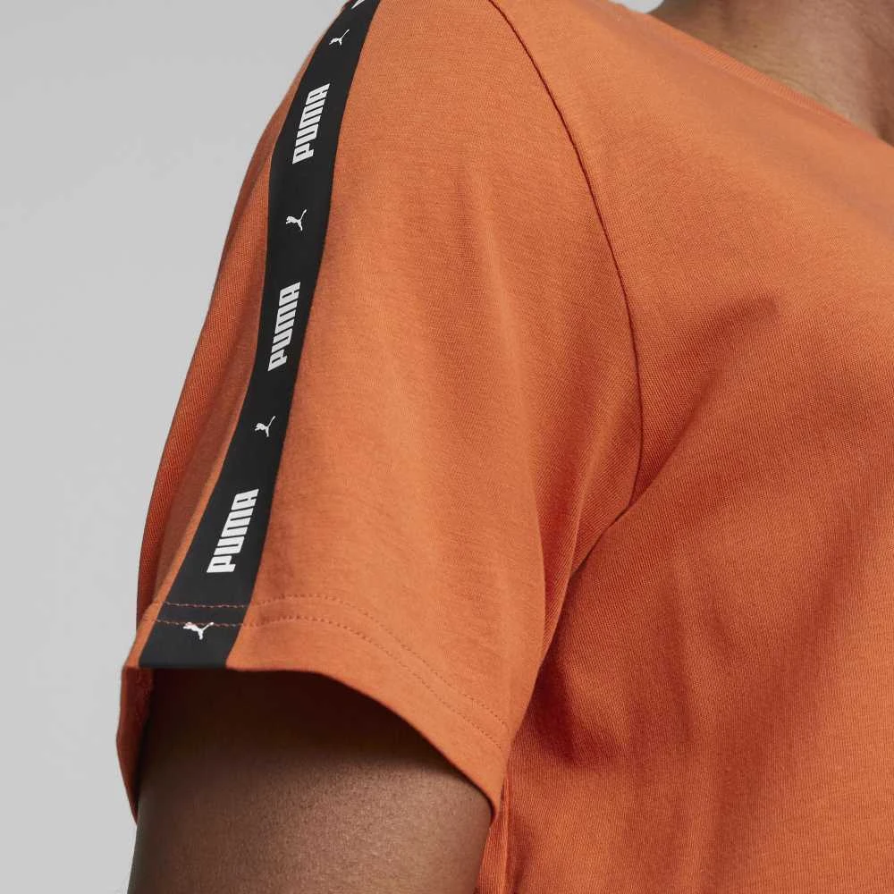 Puma Marškinėliai Vyrams Ess+ Tape Tee Oranžinis 847382 94