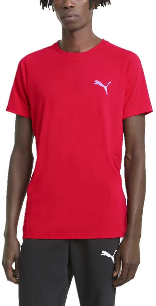 Puma Marškinėliai Vyrams Evostripe Tee Hig Raudona
