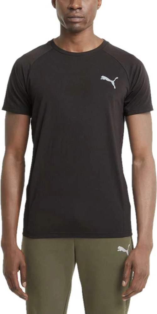 Puma Marškinėliai Vyrams Evostripe Tee Juodas