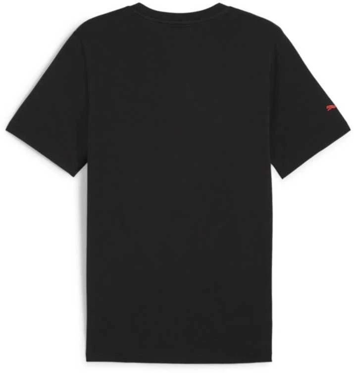 Puma Marškinėliai Vyrams F1 Ess Logo Tee Juodas Raudona 625851 01
