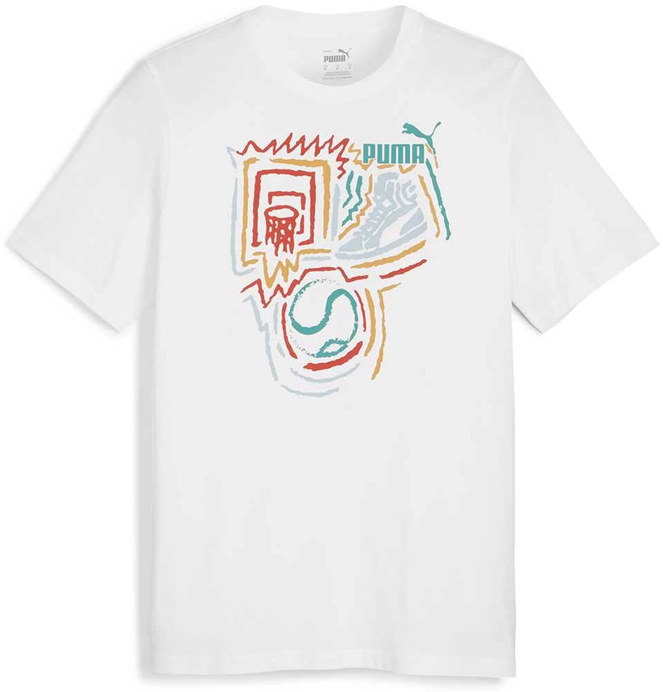 Puma Marškinėliai Vyrams Graphics Year Of Baltas 680176 02