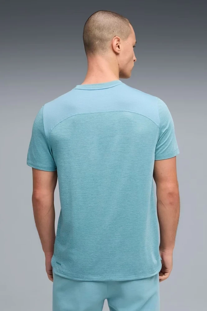 Puma Marškinėliai Vyrams M Cloudspun Tee Turquoise 527593 46