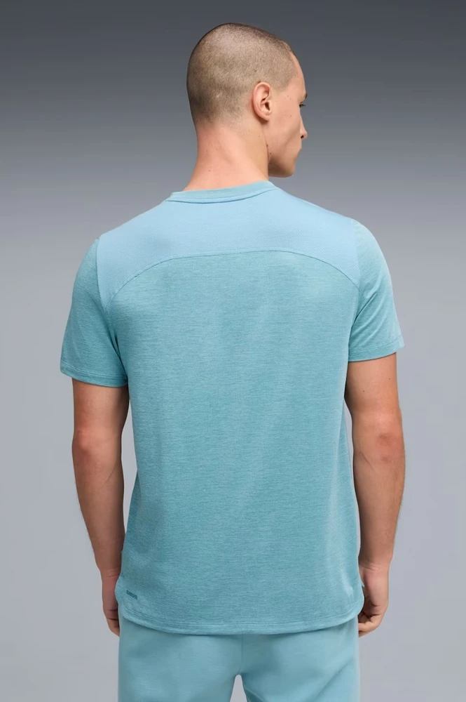 Puma Marškinėliai Vyrams M Cloudspun Tee Turquoise 527593 46
