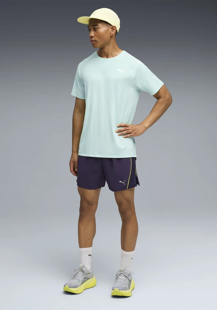 Puma Marškinėliai Vyrams M Run Velocity Tee Light Mėlyna 526600 48