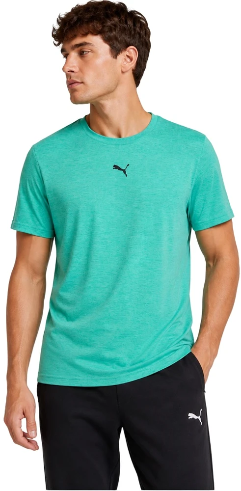 Puma Marškinėliai Vyrams M Tad Essentials Heather Žalias 525920 40