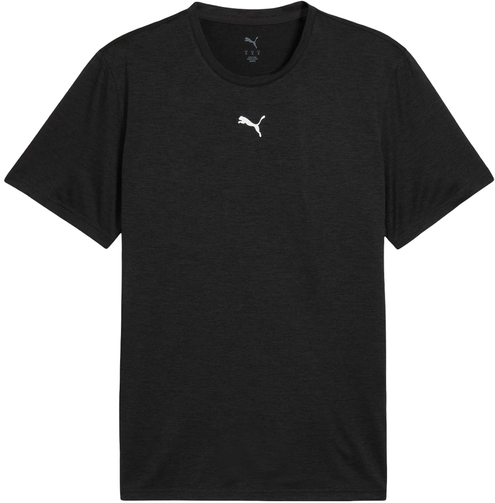 Puma Marškinėliai Vyrams M Tad Essentials Heather Juodas 525920 01