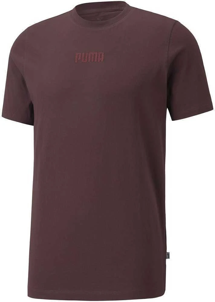 Puma Marškinėliai Vyrams Modern Basics Tee Bordo