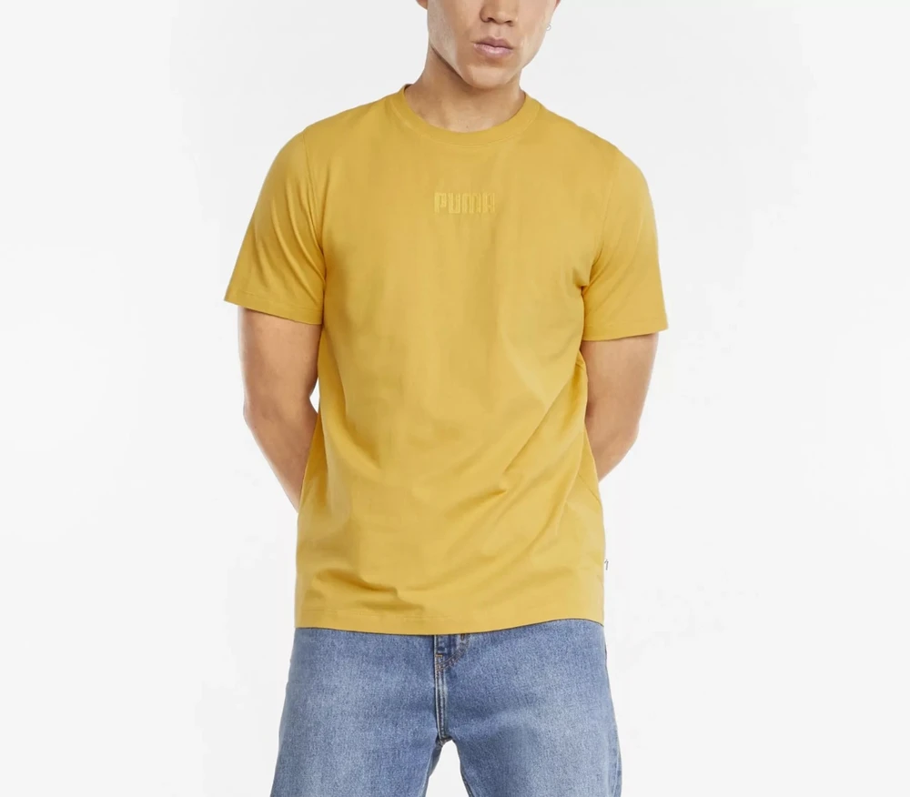 Puma Marškinėliai Vyrams Modern Basics Tee Geltona