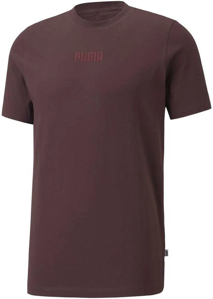 Puma Marškinėliai Vyrams Modern Basics Tee Bordo