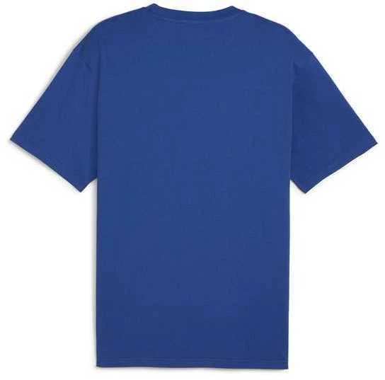 Puma Marškinėliai Vyrams Power Colorblock Tee Mėlyna Baltas 678929 14