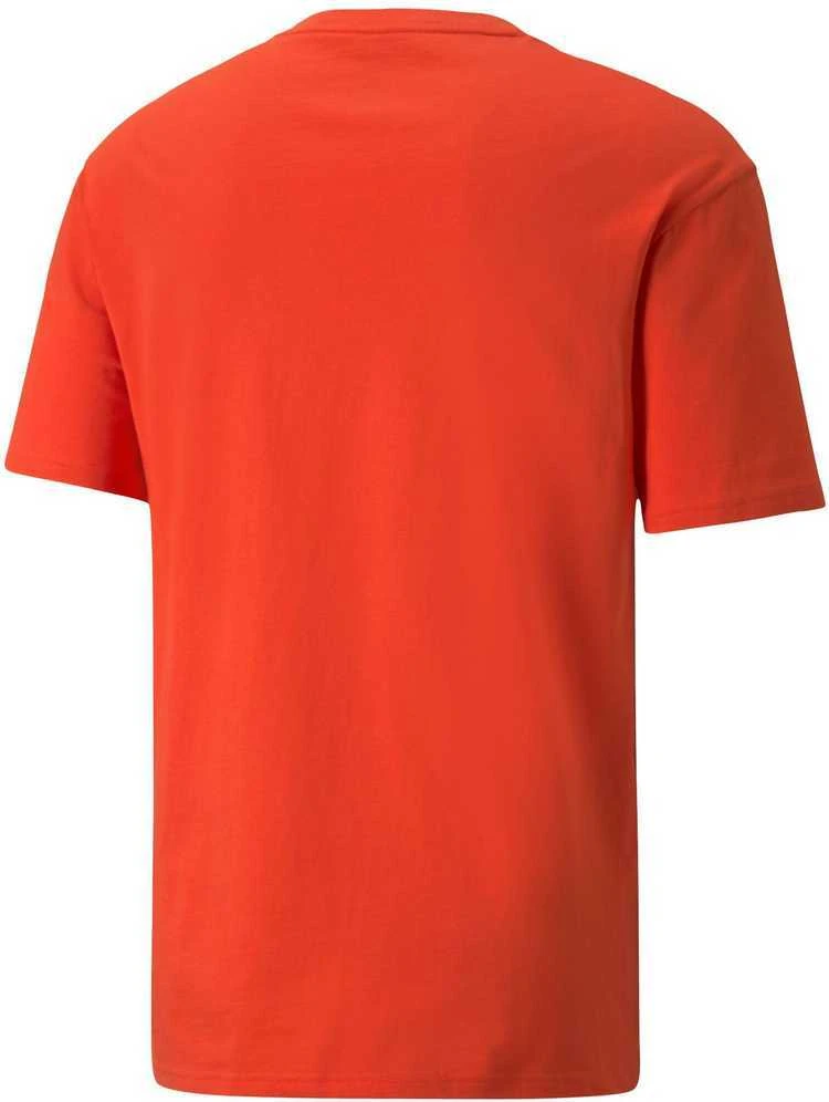 Puma Marškinėliai Vyrams Rad Cal Tee Grena Oranžinis