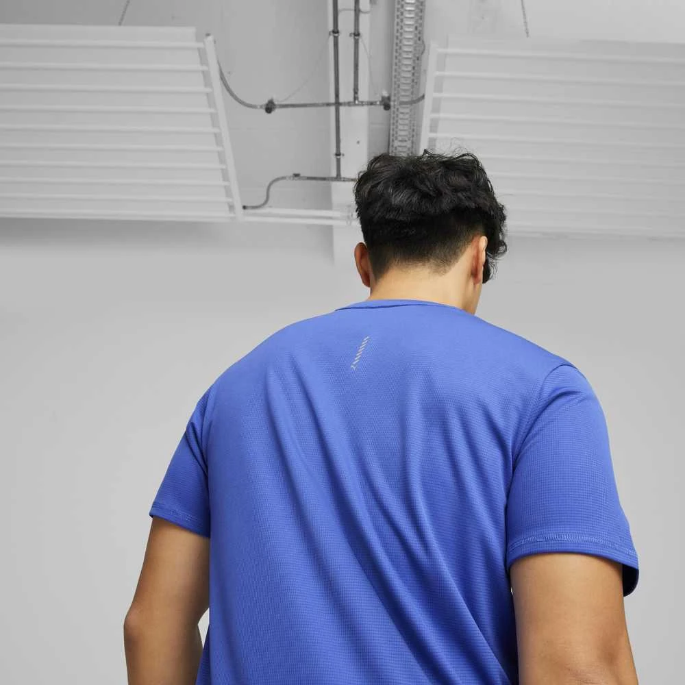 Puma Marškinėliai Vyrams Run Favorite Tee Royal Mėlyna 523387 92
