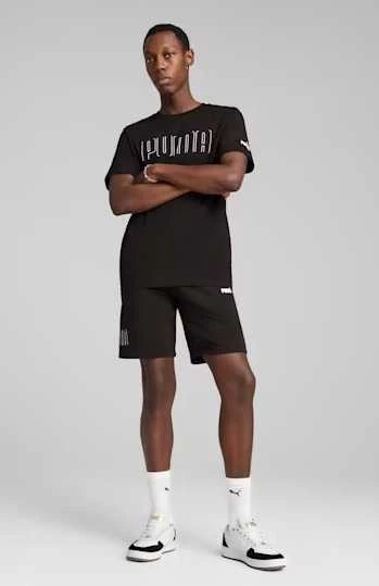 Puma Marškinėliai Vyrams Sport Tee Juodas 684617 01