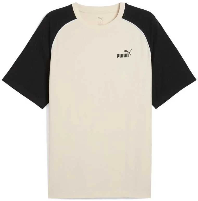 Puma Marškinėliai Vyrams Sport Tee Juodas rusvai gelsvas 684616 87