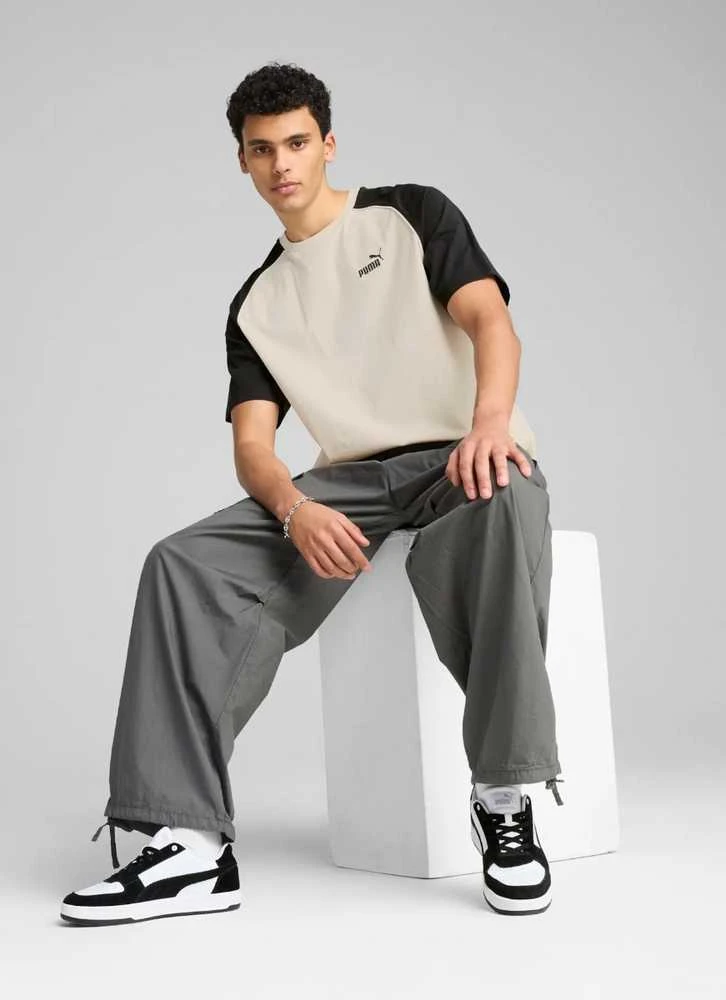 Puma Marškinėliai Vyrams Sport Tee Juodas rusvai gelsvas 684616 87