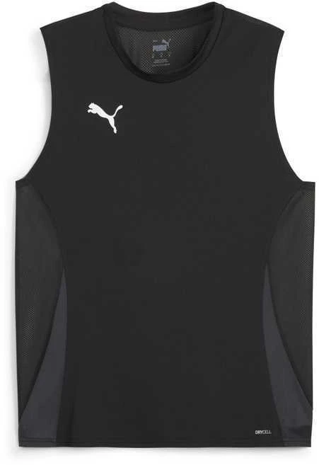 Puma Marškinėliai Vyrams TeamGoal Sleeveless Jersey Juodas 705913 03