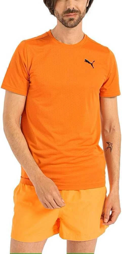 Puma Marškinėliai Vyrams Train Fav Blaster Oranžinis 522351 94