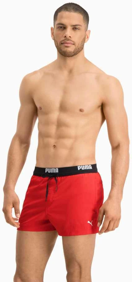 Puma Maudymosi Šortai Swim Men Raudona
