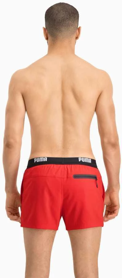 Puma Maudymosi Šortai Swim Men Raudona