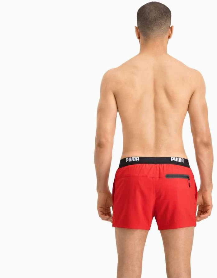Puma Maudymosi Šortai Swim Men Raudona