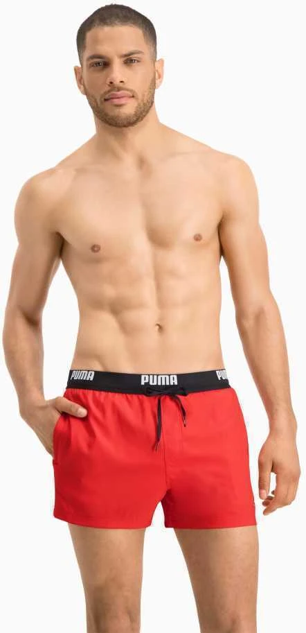 Puma Maudymosi Šortai Swim Men Raudona