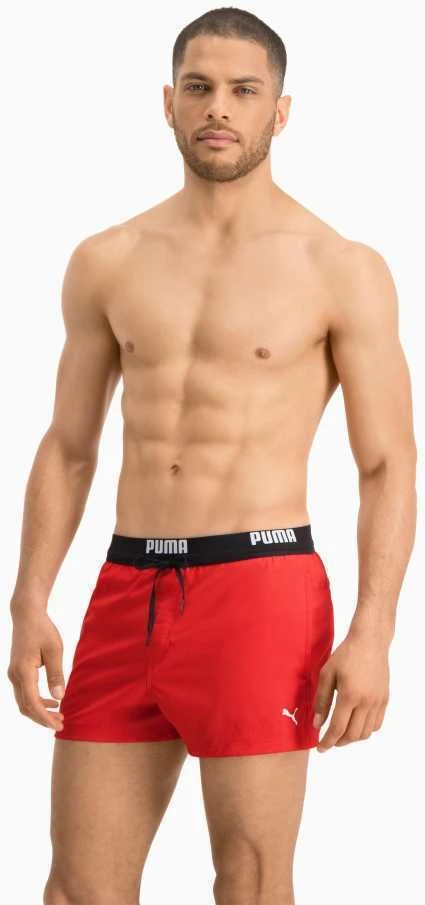 Puma Maudymosi Šortai Swim Men Raudona