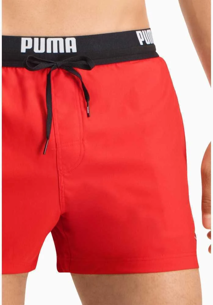 Puma Maudymosi Šortai Swim Men Raudona