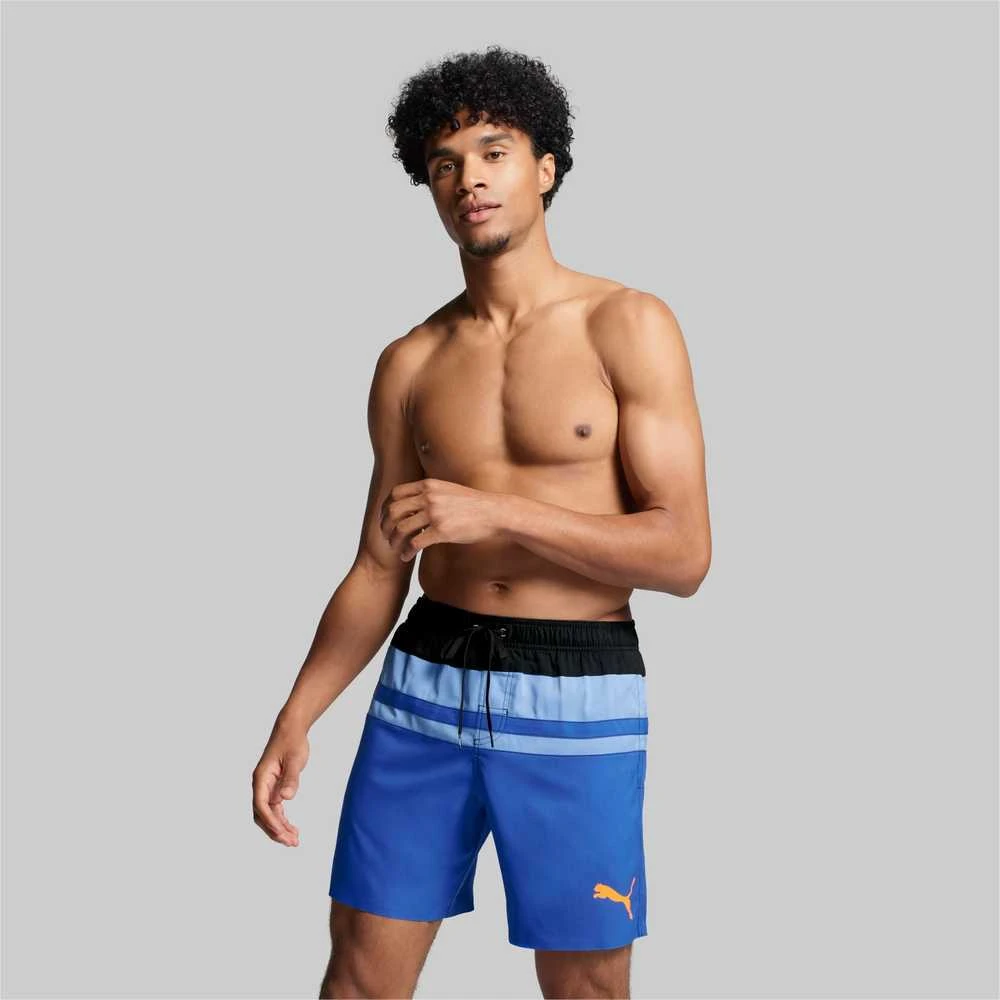 Puma Maudymosi Šortai Vyrams Swim Men Her Juodas Mėlyna 938061 01