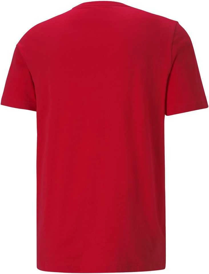 Puma Medvilniniai Marškinėliai Vyrams ESS Small Logo Tee Raudona 586668 47