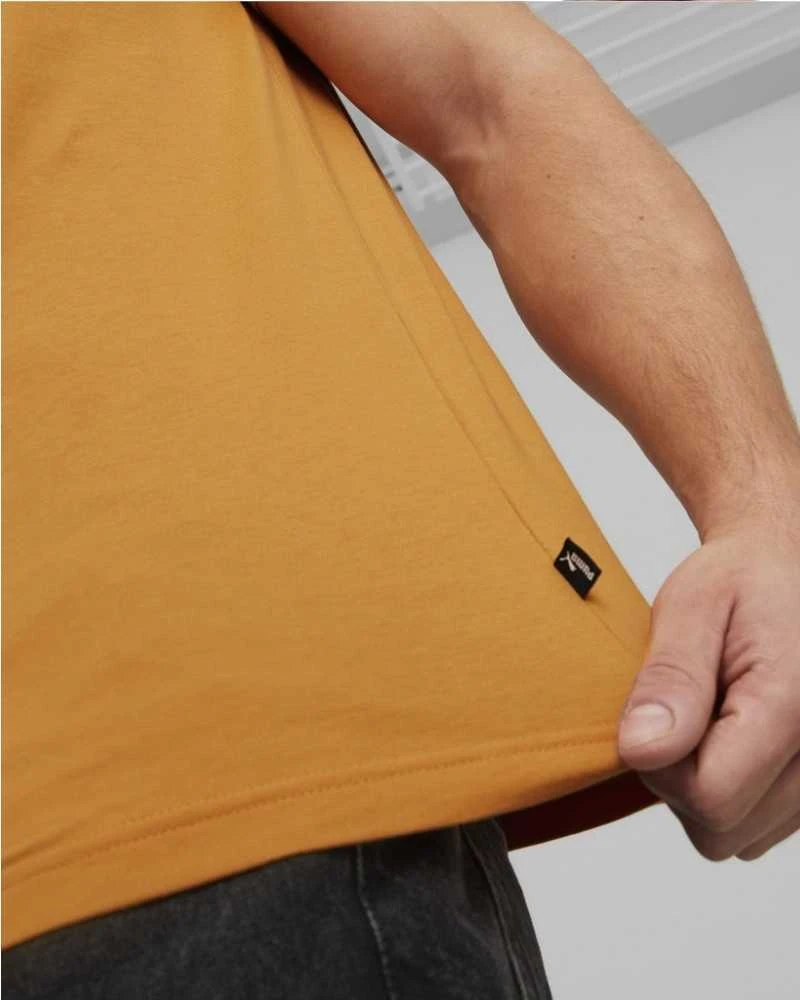 Puma Medvilniniai Marškinėliai Vyrams Ess Small Logo Tee Brown 586669 27