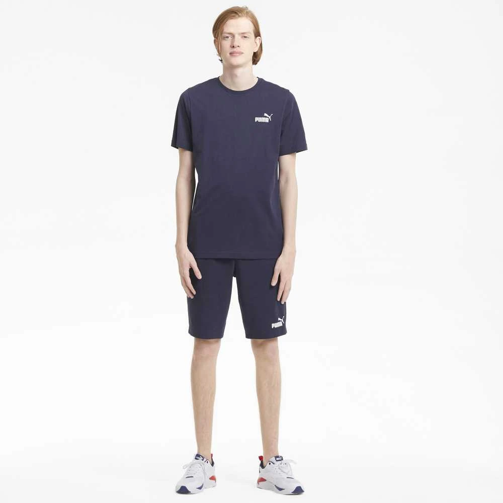 Puma Medvilniniai Marškinėliai Vyrams ESS Small Logo Tee Mėlyna 586668 06