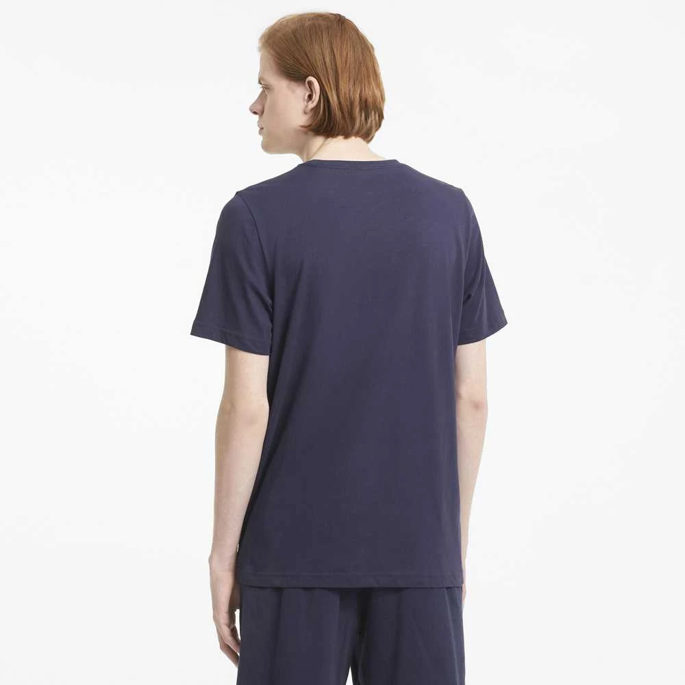 Puma Medvilniniai Marškinėliai Vyrams ESS Small Logo Tee Mėlyna 586668 06