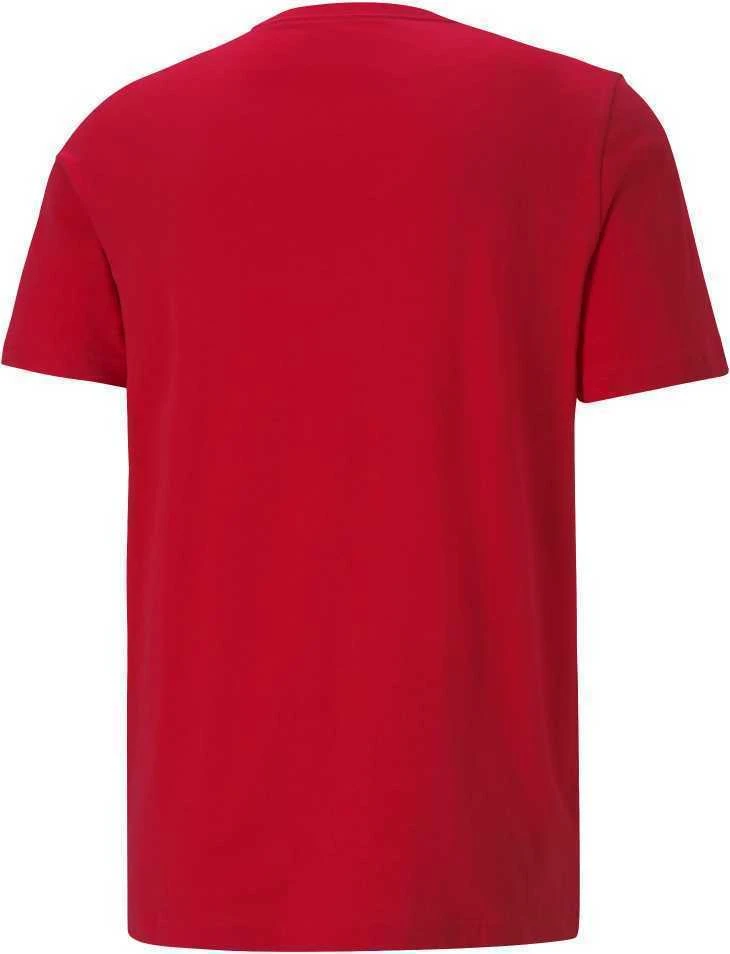 Puma Medvilniniai Marškinėliai Vyrams ESS Small Logo Tee Raudona 586668 47