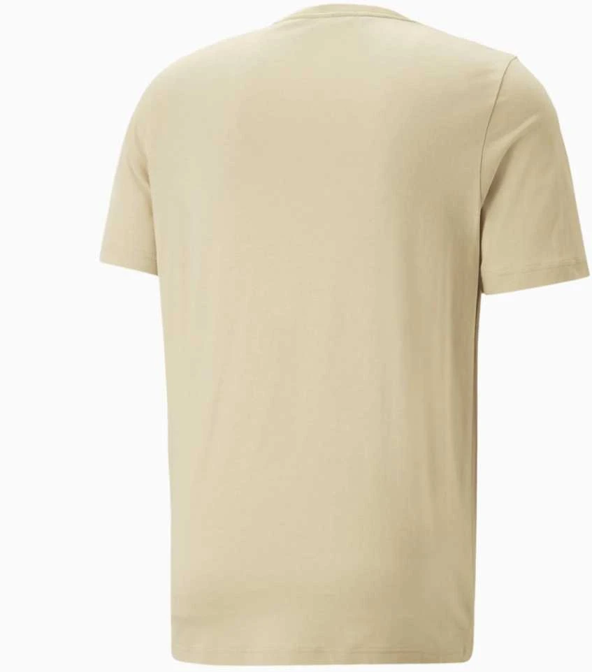 Puma Medvilniniai Marškinėliai Vyrams Ess Logo Tee Kreminis 586667 85