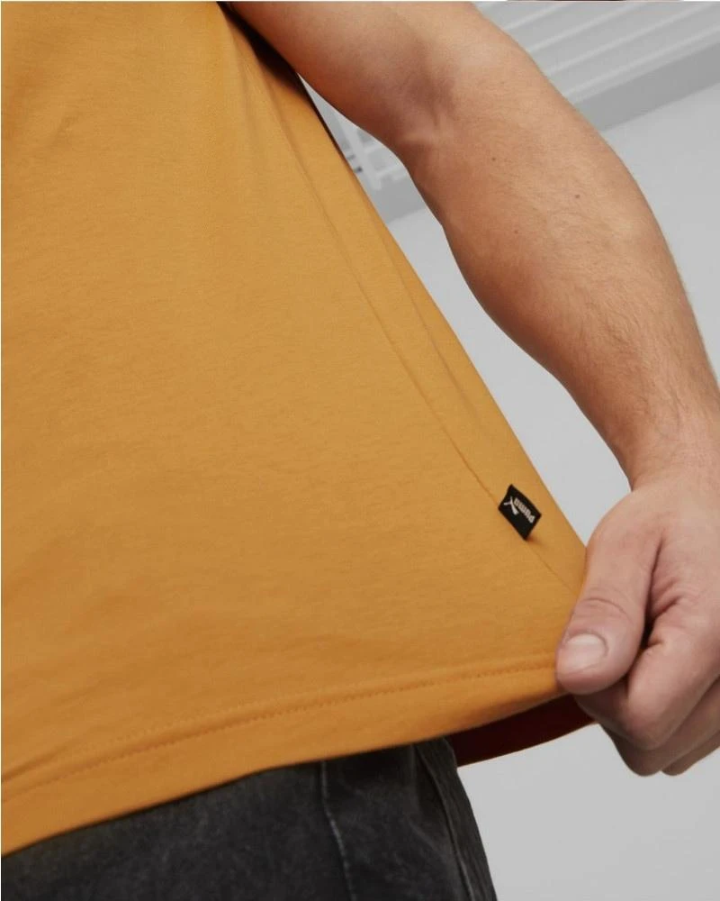 Puma Medvilniniai Marškinėliai Vyrams Ess Small Logo Tee Brown 586669 27