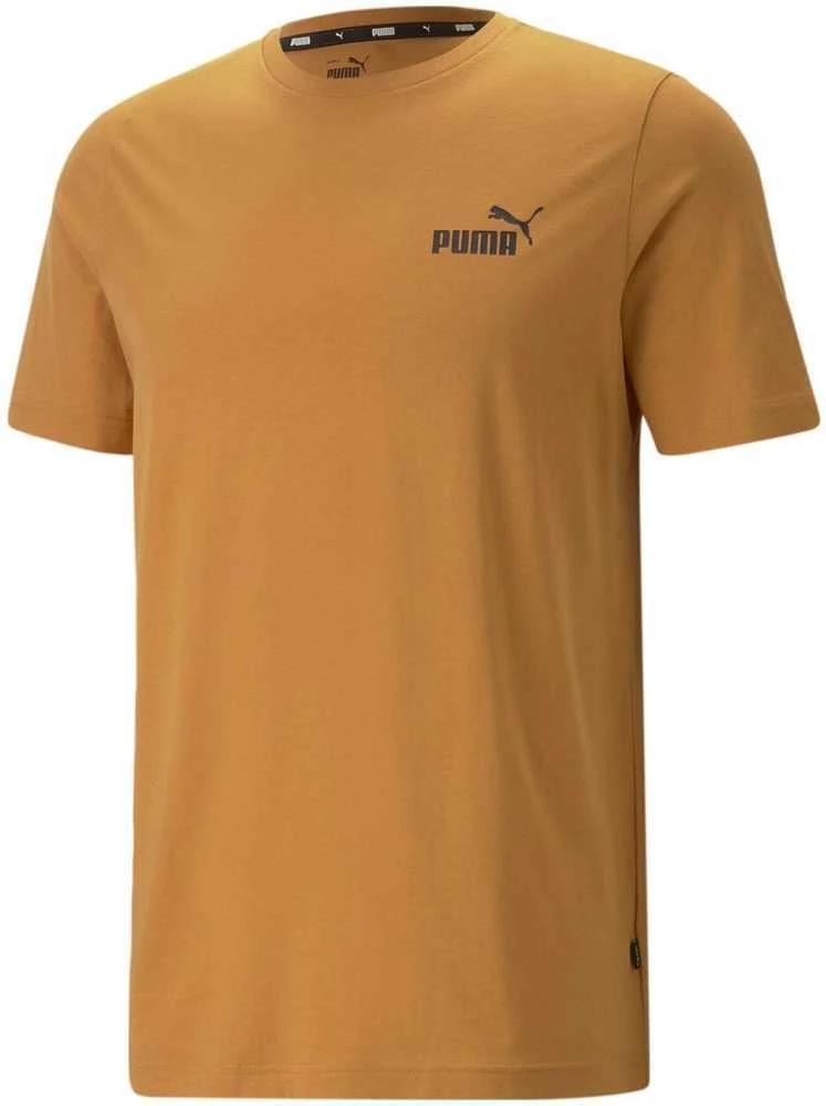 Puma Medvilniniai Marškinėliai Vyrams Ess Small Logo Tee Brown 586669 27