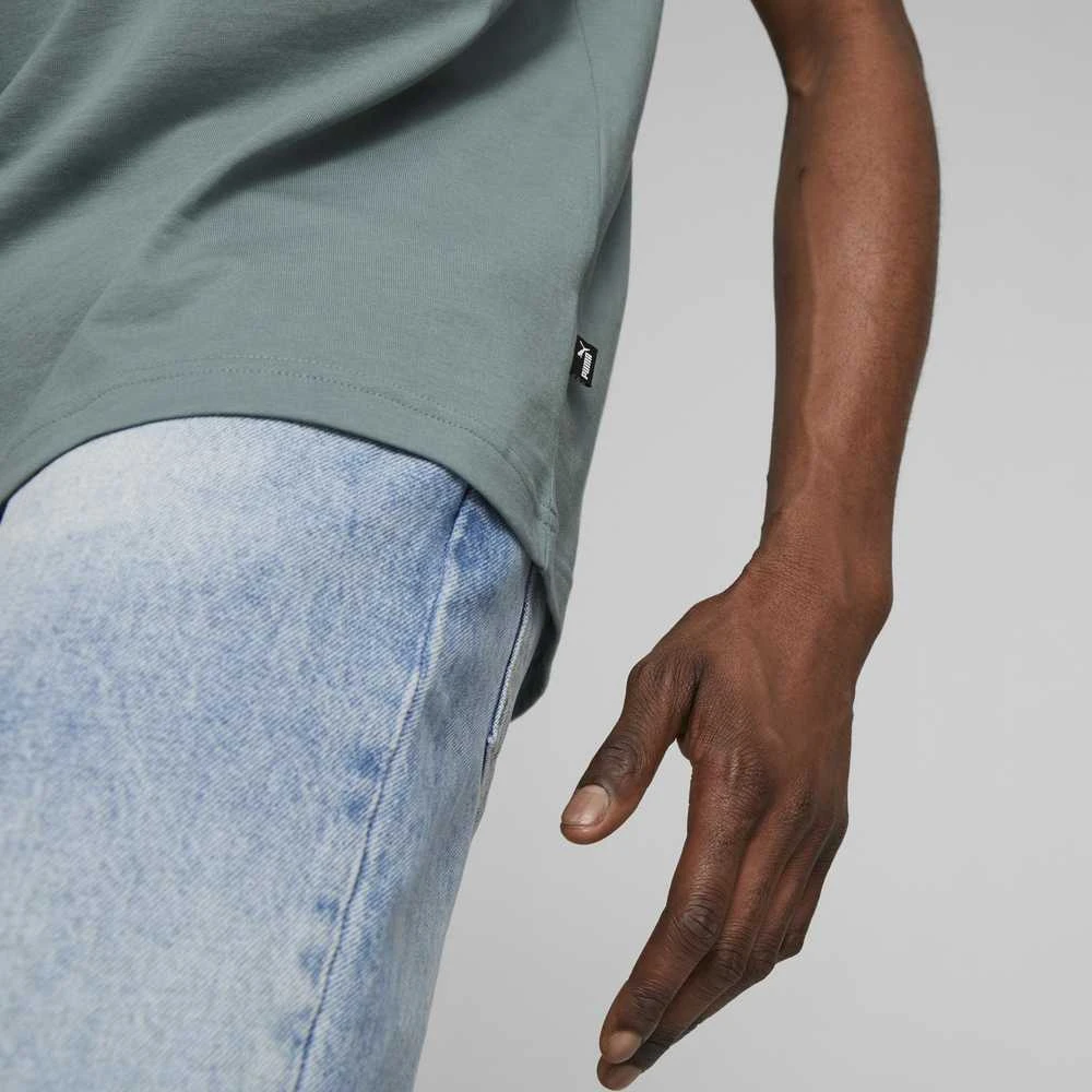 Puma Medvilniniai Marškinėliai Vyrams Graphics Wave Tee Žalias 674483 84
