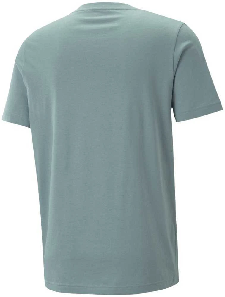 Puma Medvilniniai Marškinėliai Vyrams Graphics Wave Tee Žalias 674483 84