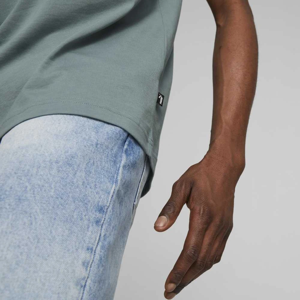 Puma Medvilniniai Marškinėliai Vyrams Graphics Wave Tee Žalias 674483 84