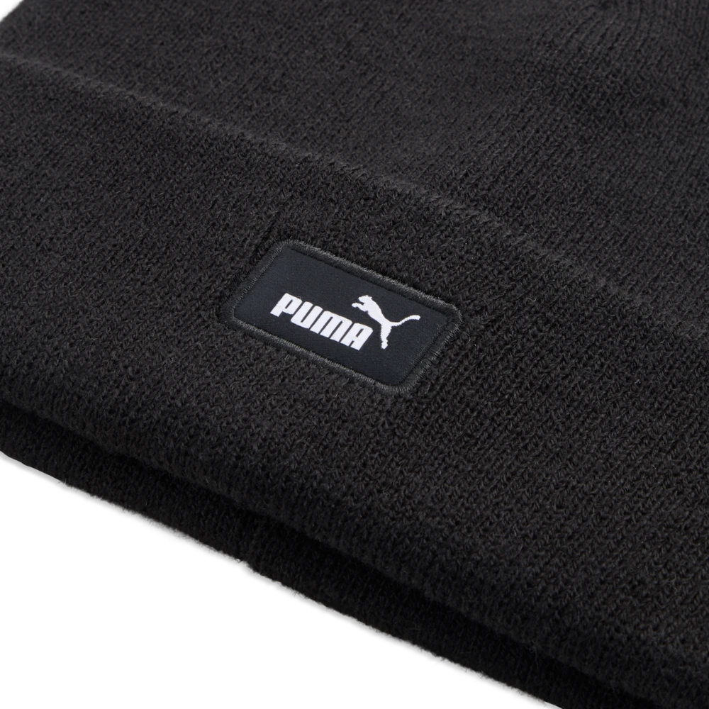 Puma Megzta Kepurė Paaugliams Classic Low Crown Beanie Jr Juodas 027606 01