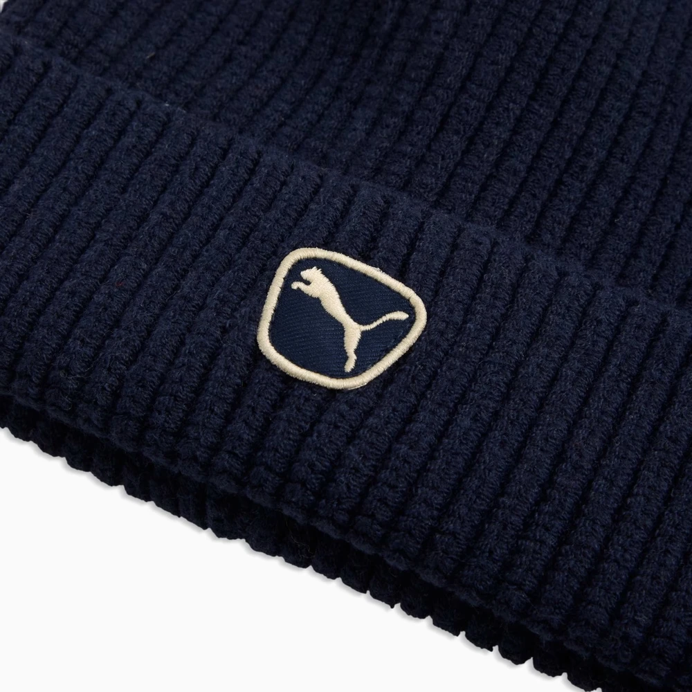 Puma Megzta Kepurė Unisex Cat Patch Mid Crown Beanie Mėlyna 027356 06