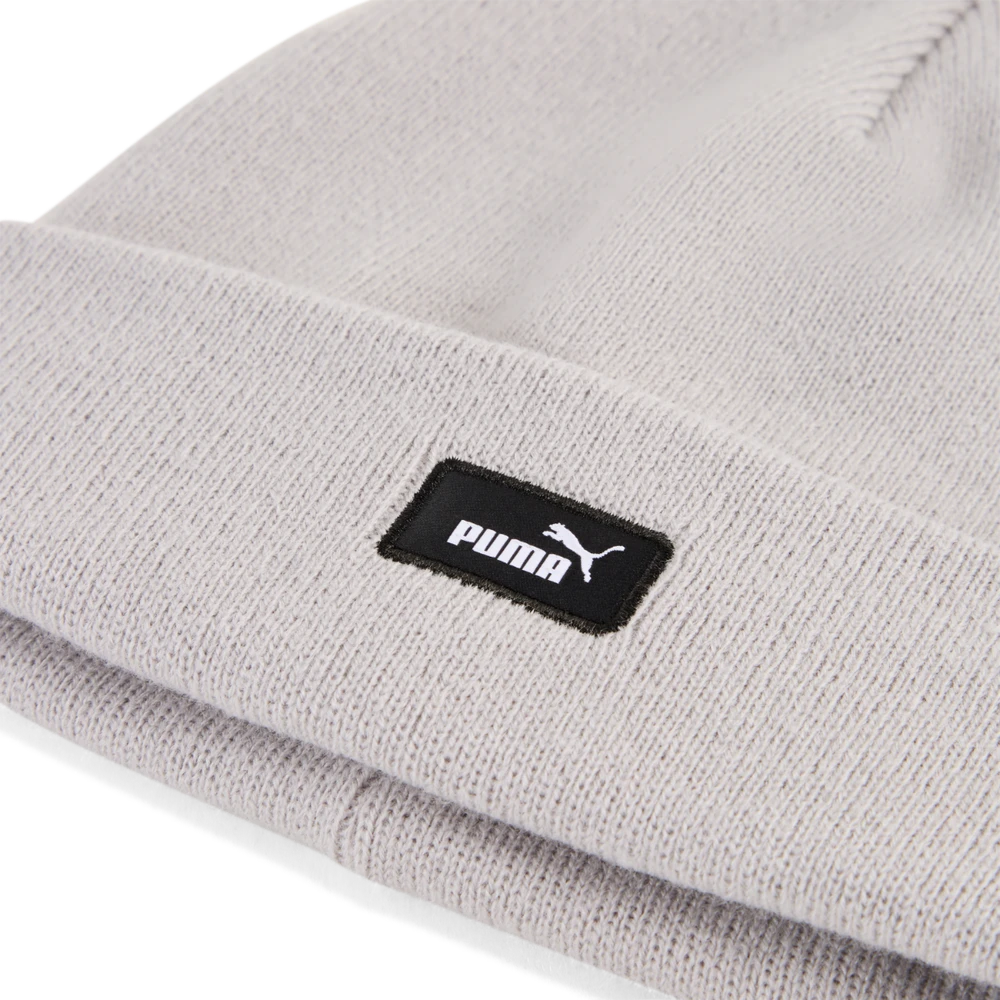 Puma Megzta Kepurė Unisex Ess Mid Crown Beanie Light Pilkas 026400 05